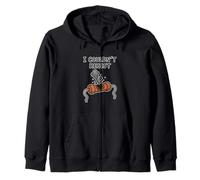 I Couldn't Resist Burnt Resistor Joke Electronics Pun Zip Hoodie