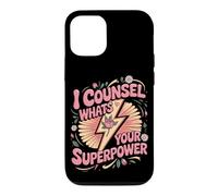 I Counsel What's Your Superpower School Counselor Case for iPhone 12/12 Pro