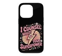 I Counsel What's Your Superpower School Counselor Case for iPhone 13 Pro