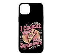 I Counsel What's Your Superpower School Counselor Case for iPhone 14 Plus