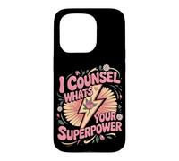I Counsel What's Your Superpower School Counselor Case for iPhone 15 Pro
