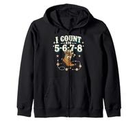 I Count in 5-6-7-8 Line Dance Country Dance Zip Hoodie