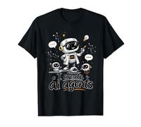 I Create AI Agents Robot Builder Design Value Graphic T-Shirt