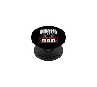 I CREATED A MONSTER She Calls Me DAD Funny PopSockets Adhesive PopGrip