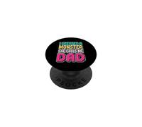 I Created A Monster She Calls Me Dad PopSockets Adhesive PopGrip