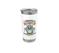 I Created A Monster She Calls Me Dad Stainless Steel Insulated Tumbler