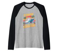 I Cruise Like Its My Superpower Cruise Ship Raglan Baseball Tee
