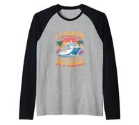 I Cruise So I Dont Lose My Mind Cruise Vacation Raglan Baseball Tee