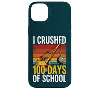 I Crushed 100 Days of School Wrecking Ball Crane Student Case for iPhone 14 Plus