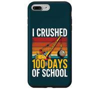 I Crushed 100 Days of School Wrecking Ball Crane Student Case for iPhone 7 Plus/8 Plus