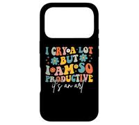 I Cry A Lot But I Am So Productive It's An Art For Man Girls Case for iPhone 17 Pro