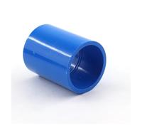 I.D 20/25/32mm Blue PVC Pipe Fittings Straight Elbow Tee Cross Connector Water Adapter 3 4 5 6 Ways Joints Suitable for PVC Pipes(Straight,20mm,1Pc)