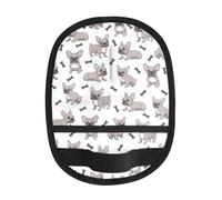 I·D Good Figure Pet Grooming Gloves Reusable Dog & Cat Hair Remover for Furniture, Car Interiors Multi-Surface Deshedding Tool for Carpets, Bedding & Home Cleaning