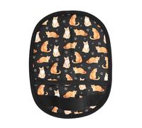 I·D Good Figure Pet Grooming Gloves Reusable Dog & Cat Hair Remover for Furniture, Car Interiors Multi-Surface Deshedding Tool for Carpets, Bedding & Home Cleaning