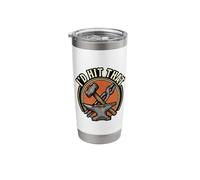 I’d Hit that Blacksmith Hammer Anvil Tools Metalworker Stainless Steel Insulated Tumbler