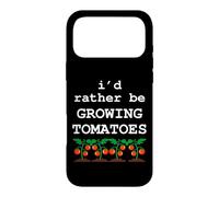 I’d Rather Be Growing Tomatoes Funny Gardening Tomato Case for iPhone 17 Pro Max