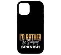 I’d Rather Be Studying Spanish Language Learning Practice Case for iPhone 12/12 Pro