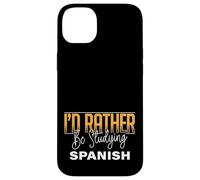 I’d Rather Be Studying Spanish Language Learning Practice Case for iPhone 14 Plus