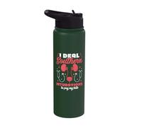I Deal Southern intubations to Pay My Bills - Urology Nurse Stainless Steel Insulated Water Bottle