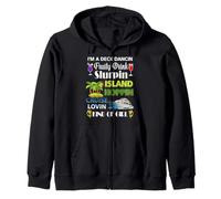 I Deck Dancin Fruity Drink Slurpin Island Cruise Ship Island Zip Hoodie