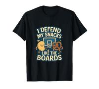 I Defend My Snacks Like the Boards Basketball Humor T-Shirt