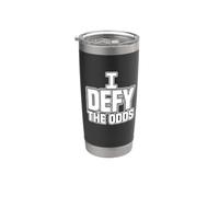 I Defy The Odds Stainless Steel Insulated Tumbler