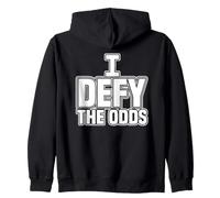 I Defy The Odds Zip Hoodie