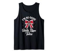 I Deliver All Night Long I'm So Good Santa Came Twice Adult Tank Top