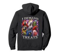 I Demand Treats Parrots Parakeets Cockatiels Lovers Pullover Hoodie