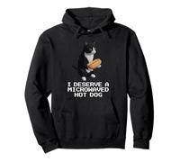 I Deserve A Microwaved Hot Dog Pullover Hoodie