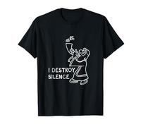 I Destroy Silence Shofar Jewish Holiday Celebration New Year T-Shirt