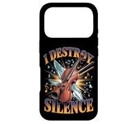 I Destroy Silence Violin Player Orchestra Music Case for iPhone 17 Pro