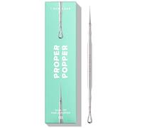 I DEW CARE Dual-Tip Pimple Tool - Proper Popper | Blackhead Remover, Blemish Exfoliating, Professional Acne Squezzer, Comedone Zit Extractor for Women, 2-in-1 Stainless Steel Lancet, 1ea