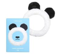 I DEW CARE Face Wash Headband - Panda | Adorable Design, Perfect for Washing & Cleansing, Makeup and Spa, Bath, Skincare, Quick Dry, Soft & Fuzzy, Non Slip, Reusable, Teen Girls Stuff