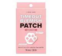 I DEW CARE Hydrocolloid Acne Pimple Patch - Timeout Blemish Happy Paws | Cute Patches, Facial Stickers, Absorbing with Tea Tree Leaf Oil, Trouble Treatment for Face, Spot Remover, 36 Count
