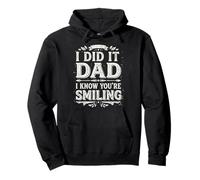 I Did It Dad I Know You’re Smiling Memorial Remembrance Pullover Hoodie