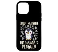 I Did Math Answer Penguin Cute Boys Girls Kids Toddler Women Case for iPhone 12 mini