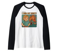 I Did My Best Funny Retro Meme Chaos Raglan Baseball Tee