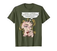 I Did Not Expect The Spanish Inquisition T-Shirt, Men, Olive Green, Small