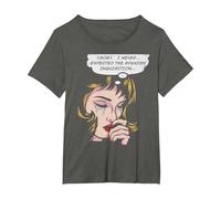 I Did Not Expect The Spanish Inquisition T-Shirt, Women's Plus, Asphalt Grey, 1X
