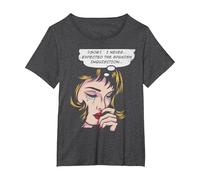 I Did Not Expect The Spanish Inquisition T-Shirt, Women's Plus, Dark Heather Grey, 3X