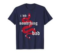 i did Something Bad T-Shirt, Men, Navy Blue, 5X-Large