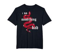 i did Something Bad T-Shirt, Men's Big and Tall, Black, 2X Tall