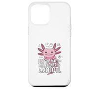 I Did The Math The Answer Is Axolotl Joke Case for iPhone 12 Pro Max