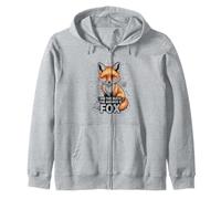 I Did The Math The Answer Is Fox Funny Math Classroom Zip Hoodie
