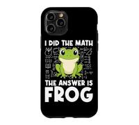 I Did The Math The Answer Is Frog Math Teacher Math Club Case for iPhone 11 Pro