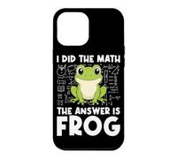 I Did The Math The Answer Is Frog Math Teacher Math Club Case for iPhone 12 Pro Max