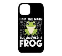 I Did The Math The Answer Is Frog Math Teacher Math Club Case for iPhone 13