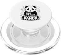 I Did The Math The Answer Is Panda Humor PopSockets PopGrip for MagSafe