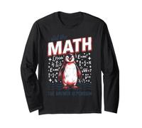 I did the Math the Answer is Penguin Funny Long Sleeve T-Shirt